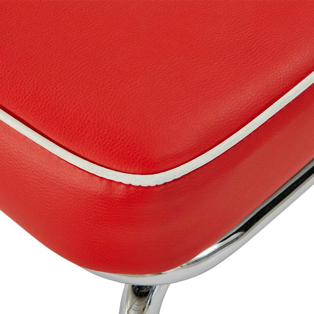 Bester Verkauf ? Rotes American Diner Set Branch Mit Bartisch (fünfteilig) ? 6 Bester Verkauf ? Rotes American Diner Set Branch Mit Bartisch (fünfteilig) ? – Bild 6