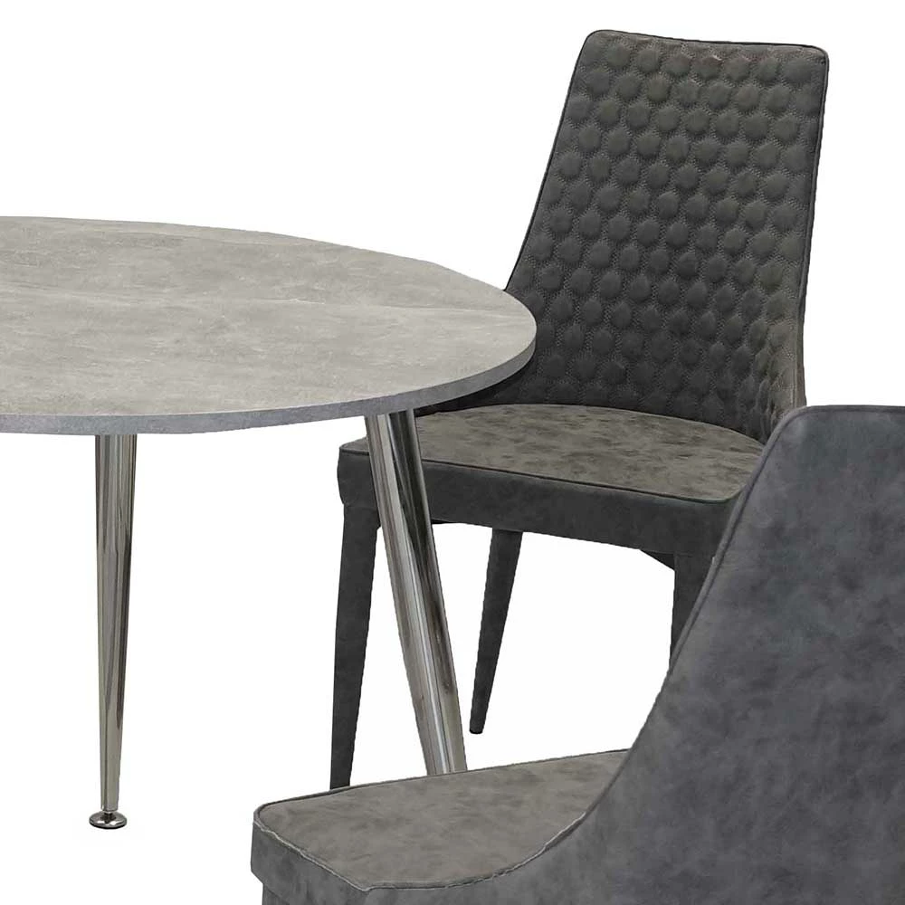 Budget ? Runde Essgruppe Günstig - Later (fünfteilig) ? 5 Budget ? Runde Essgruppe Günstig - Later (fünfteilig) ? – Bild 5