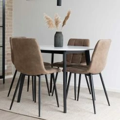 Beste Bewertungen von ? Runde Essgruppe Im Scandi Chic - Lucky (fünfteilig) ?