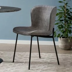 Großhandel ✨ Runde Essgruppe Mit Hellgrauen Stühlen - Geraldine (fünfteilig) ? 10 Großhandel ✨ Runde Essgruppe Mit Hellgrauen Stühlen - Geraldine (fünfteilig) ? -Cassna shop runde essgruppe mit hellgrauen stuehlen moderner retro look geraldine 05