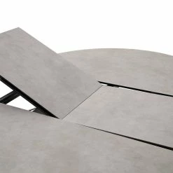 Bestes Angebot ? Runder Tisch & Leder Schwingstühle - Morvon (siebenteilig) ? -Cassna shop runder tisch leder schwingstuehle fuer sechs personen morvon 06