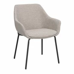 Neu ? Runder White Wash Esstisch & Stühle - Pulva (siebenteilig) ? -Cassna shop runder white wash esstisch stuehle in hellgrau schwarz pulva 06