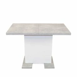 Auslauf ? Säulentisch & Schwingstühle Kombi - Bogna (fünfteilig) ? -Cassna shop saeulentisch schwingstuehle kombi fuer vier personen modern bogna 05