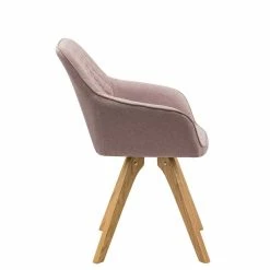 Am billigsten ⌛ Scandi Essgruppe Mit 4 Tischsesseln - Restania (fünfteilig) ⭐ -Cassna shop scandi essgruppe mit 4 tischsesseln in altrosa eiche restania 04