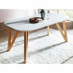 Bestes Angebot ? Scandi Esszimmer Tischgruppe - Gionno (siebenteilig) ? -Cassna shop scandi esszimmer tischgruppe mit samt armlehnenstuehlen gionno 03