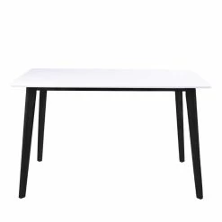 Bester Verkauf ? Scandi Tisch & Vier Schalenstühle - Bronca (fünfteilig) ❤️ -Cassna shop scandi tisch vier schalenstuehle in schwarz weiss bronca 02