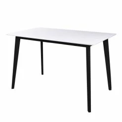 Bester Verkauf ? Scandi Tisch & Vier Schalenstühle - Bronca (fünfteilig) ❤️ -Cassna shop scandi tisch vier schalenstuehle in schwarz weiss bronca 03