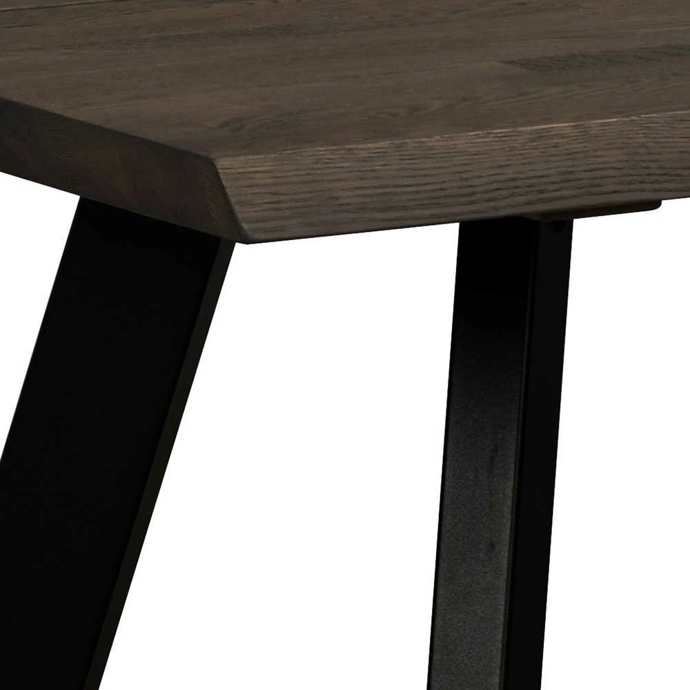 Blitzangebot ⭐ Schwarzer Eiche Esstisch & Stühle - Namac (fünfteilig) ✔️ 5 Blitzangebot ⭐ Schwarzer Eiche Esstisch & Stühle - Namac (fünfteilig) ✔️ – Bild 5