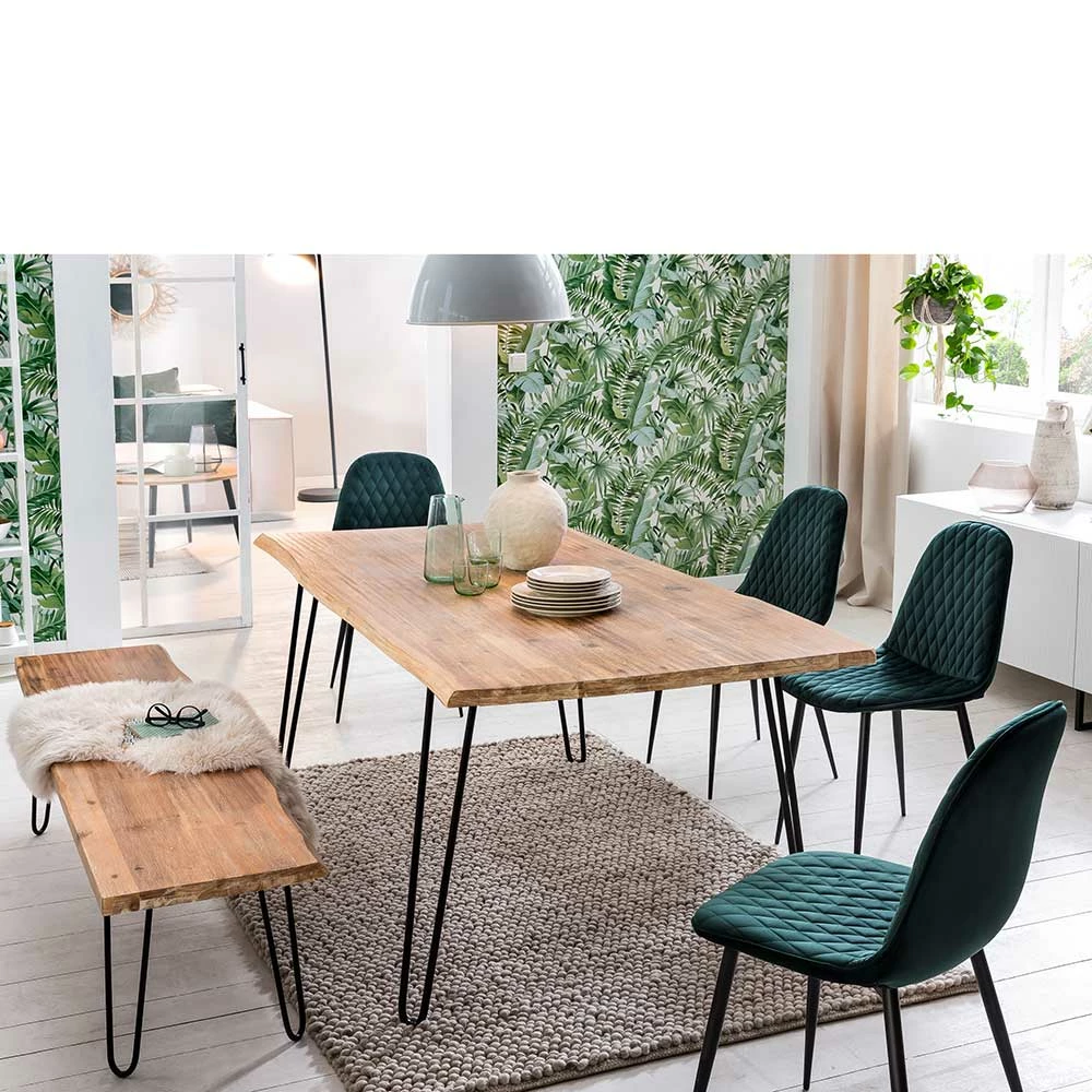 Am billigsten ? Set Akazie Tischgruppe & Bank - Uniria (sechsteilig) ? 2 Am billigsten ? Set Akazie Tischgruppe & Bank - Uniria (sechsteilig) ? – Bild 2