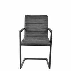 Am billigsten ? Set Design Tisch & Freischwinger - Aragon (fünfteilig) ? -Cassna shop set design tisch freischwinger mit armlehnen in grau schwarz aragon 03