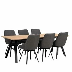 Am billigsten ? Set Essgruppe Mit Sechs Stühlen - Travorna (siebenteilig) ?