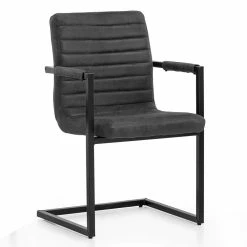 Rabatt ? Set Tisch & Bank & Freischwinger - Flasca (sechsteilig) ? -Cassna shop set tisch bank freischwinger mit armlehnen 3 groessen flasca 05