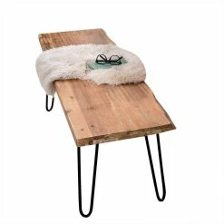 Neu ⌛ Set Tisch & Bank Mit Haarnadel Beinen - Uniria (sechsteilig) ⌛ -Cassna shop set tisch bank mit haarnadel beinen 4 stuehle grau uniria 03