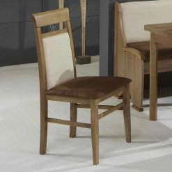 Budget ? Set Truheneckbank & Tisch & Stühle - Tireveta (vierteilig) ? 6 Budget ? Set Truheneckbank & Tisch & Stühle - Tireveta (vierteilig) ? -Cassna shop set truheneckbank tisch stuehle in braun beige tireveta 02