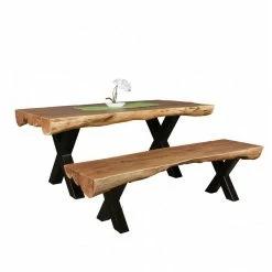 Coupon ? Sitzgruppe Gazonia Als Balkenmöbel (zweiteilig) ? 7 Coupon ? Sitzgruppe Gazonia Als Balkenmöbel (zweiteilig) ? -Cassna shop sitzgruppe als balkenmoebel im blockhausstil gazonia 01