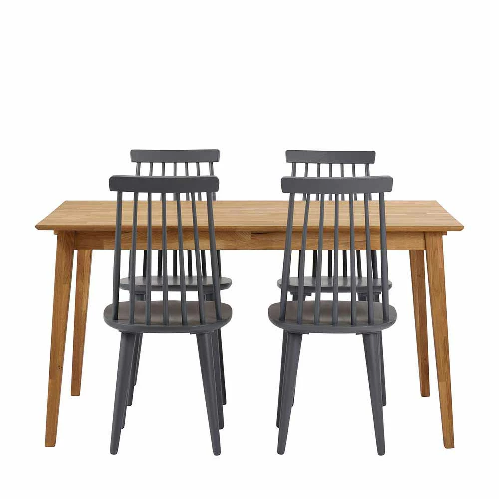 Auslauf ? Sitzgruppe Für Esszimmer & Küche - Number I (fünfteilig) ? 2 Auslauf ? Sitzgruppe Für Esszimmer & Küche - Number I (fünfteilig) ? – Bild 2