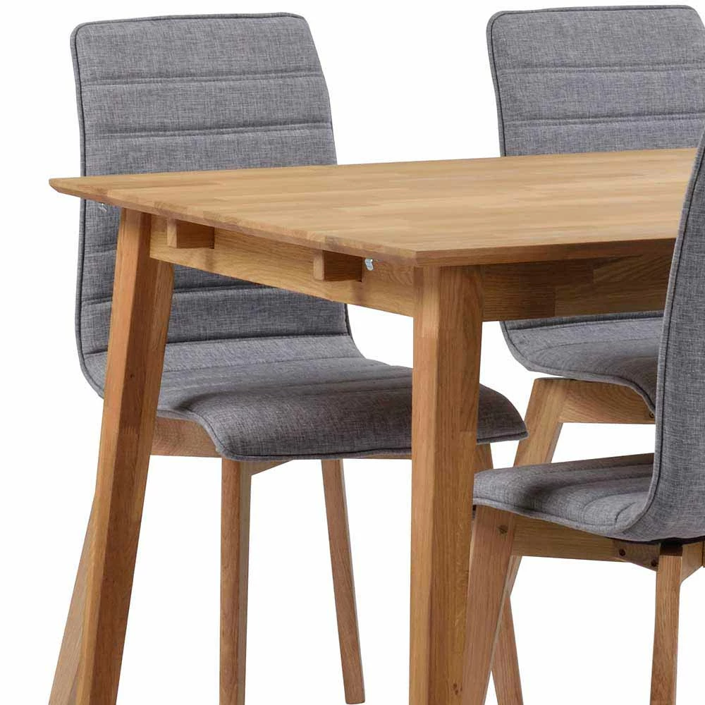 Aktion ⌛ Sitzgruppe In Eiche & Grau - Number (fünfteilig) ? 3 Aktion ⌛ Sitzgruppe In Eiche & Grau - Number (fünfteilig) ? – Bild 3