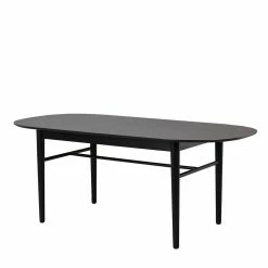 Blitzangebot ⌛ Skandi Essgruppe In Schwarz - Isacco (siebenteilig) ? -Cassna shop skandi essgruppe in schwarz aus gummibaum mdf isacco 02