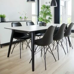 Coupon ? Skandi Essgruppe In Schwarz & Weiß - Ilagra (siebenteilig) ?