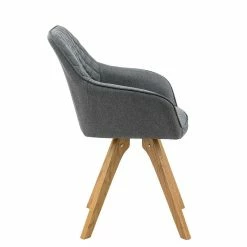 Budget ? Skandi Tischgruppe Mit Armlehnstühlen - Lusa (fünfteilig) ? -Cassna shop skandi tischgruppe mit armlehnstuehlen in grau eiche lusa 04