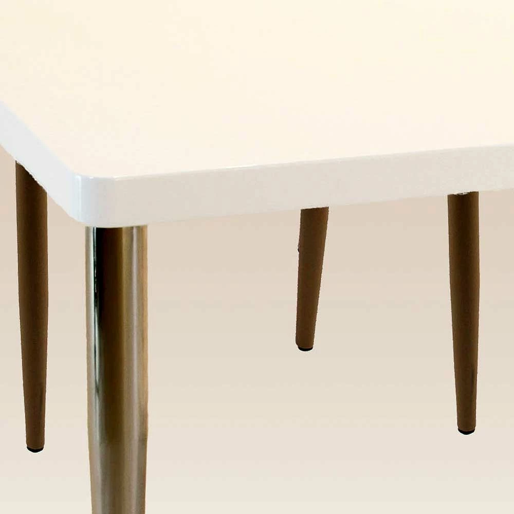 Auslauf ? Stuhlgrupppe In Weiß & Braun - Cynthia (fünfteilig) ? 6 Auslauf ? Stuhlgrupppe In Weiß & Braun - Cynthia (fünfteilig) ? – Bild 6