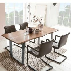 Bester Verkauf ✔️ Tisch & Armlehnen Freischwinger - Filippo (fünfteilig) ? -Cassna shop tisch armlehnen freischwinger fuer vier personen filippo 01