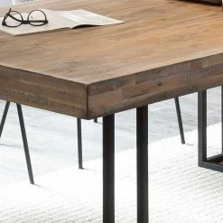 Budget ? Tisch & Strukturstoff Stühle In Rotbraun - Vappo (fünfteilig) ? -Cassna shop tisch strukturstoff stuehle in rotbraun modernes design vappo 03