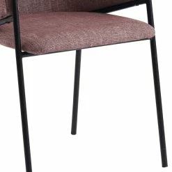 Budget ? Tisch & Strukturstoff Stühle In Rotbraun - Vappo (fünfteilig) ? -Cassna shop tisch strukturstoff stuehle in rotbraun modernes design vappo 06