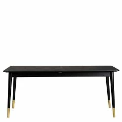 Besorgen ? Tischgruppe In Schwarz & Beige - Orgevia (siebenteilig) ? -Cassna shop tischgruppe in schwarz beige mit sechs sitzplaetzen orgevia 04