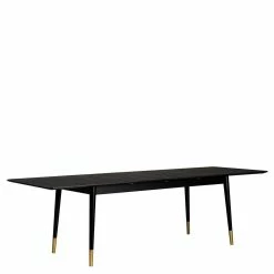 Besorgen ? Tischgruppe In Schwarz & Beige - Orgevia (siebenteilig) ? -Cassna shop tischgruppe in schwarz beige mit sechs sitzplaetzen orgevia 06