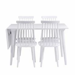 Am billigsten ? Weiße Essgruppe Inkl 4 Stühle - Valtoma (fünfteilig) ? 9 Am billigsten ? Weiße Essgruppe Inkl 4 Stühle - Valtoma (fünfteilig) ? -Cassna shop weisse essgruppe inkl 4 stuehle tisch verlaengerbar valtoma 03