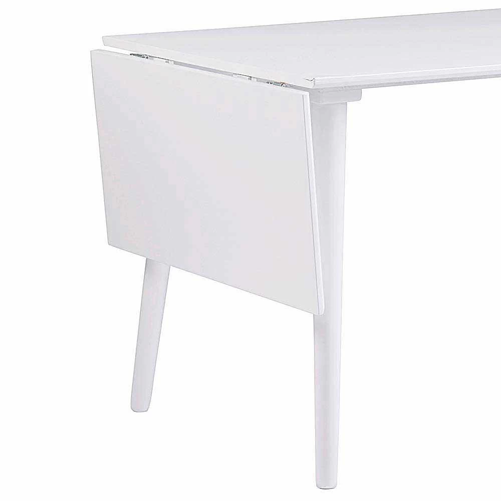 Coupon ? Weißer Esstisch & Graue Stühle - Valtoma (fünfteilig) ✔️ 6 Coupon ? Weißer Esstisch & Graue Stühle - Valtoma (fünfteilig) ✔️ – Bild 6