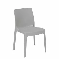 Bester Verkauf ? Weißer Hochglanztisch & Vier Stühle - Rochella (fünfteilig) ⌛ -Cassna shop weisser hochglanztisch vier stuehle aus kunststoff in grau rochella 04