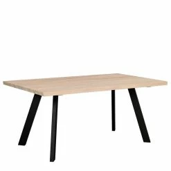 Besorgen ? White Wash Eiche Tisch Mit 4 Stühlen - Pulva (fünfteilig) ? -Cassna shop white wash eiche tisch mit 4 stuehlen in schwarz kunstleder pulva 02