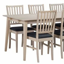 Neu ? White Wash Essgruppe Aus Eiche - Pessoa (siebenteilig) ? 9 Neu ? White Wash Essgruppe Aus Eiche - Pessoa (siebenteilig) ? -Cassna shop white wash essgruppe aus eiche mit tisch 180x90 cm pessoa 03