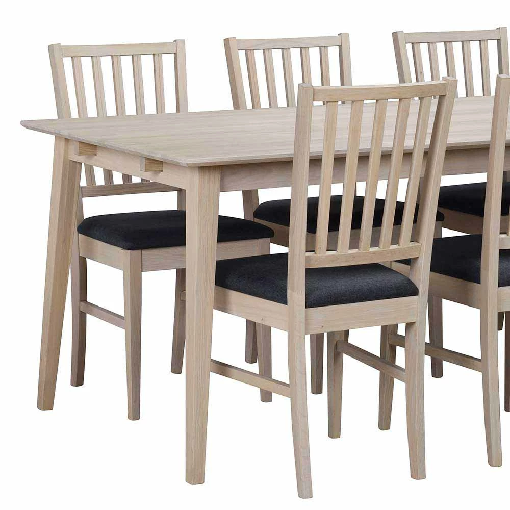 Neu ? White Wash Essgruppe Aus Eiche - Pessoa (siebenteilig) ? 4 Neu ? White Wash Essgruppe Aus Eiche - Pessoa (siebenteilig) ? – Bild 4