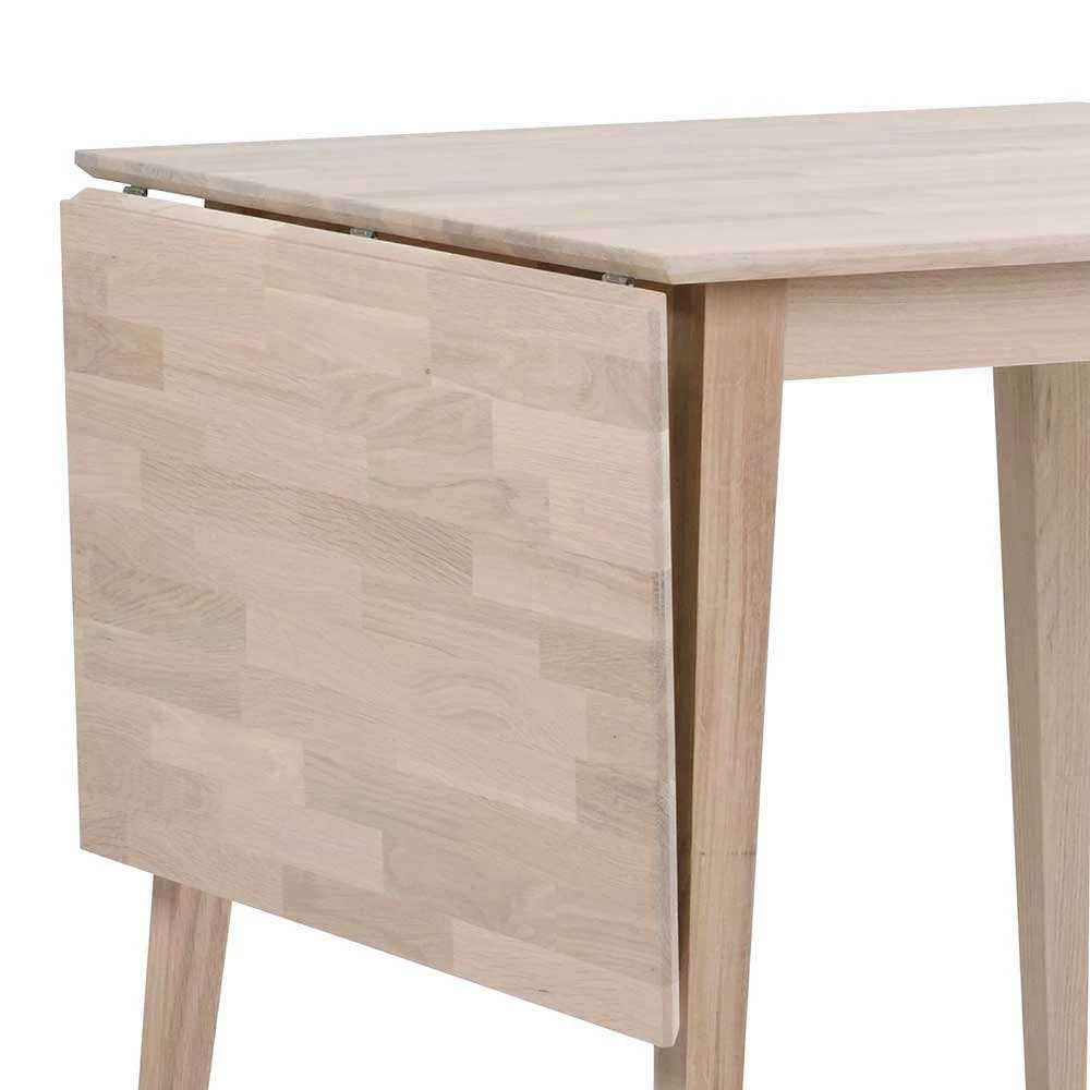 Bestpreis ? White Wash Tisch Ausklappbar & 4 Stühle - Pessoa (fünfteilig) ? 5 Bestpreis ? White Wash Tisch Ausklappbar & 4 Stühle - Pessoa (fünfteilig) ? – Bild 5