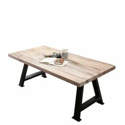 Bestpreis ? White Wash Tisch & Stühle - Wenilema (fünfteilig) ? 8 Bestpreis ? White Wash Tisch & Stühle - Wenilema (fünfteilig) ? -Cassna shop white wash tisch stuehle freischwinger mit armlehnen wenilema 02