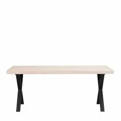 Billig ? X-Fuß Tisch Essplatz Für 6 Personen - Freshna (siebenteilig) ? -Cassna shop x fuss tisch essplatz fuer 6 personen mit dunklen armlehnstuehlen freshna 05