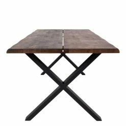 Bestpreis ? X-Fuß Tisch & Tischsessel - Tobarida (siebenteilig) ✨ -Cassna shop x fuss tisch tischsessel aus kunstleder in schwarz tobarida 04